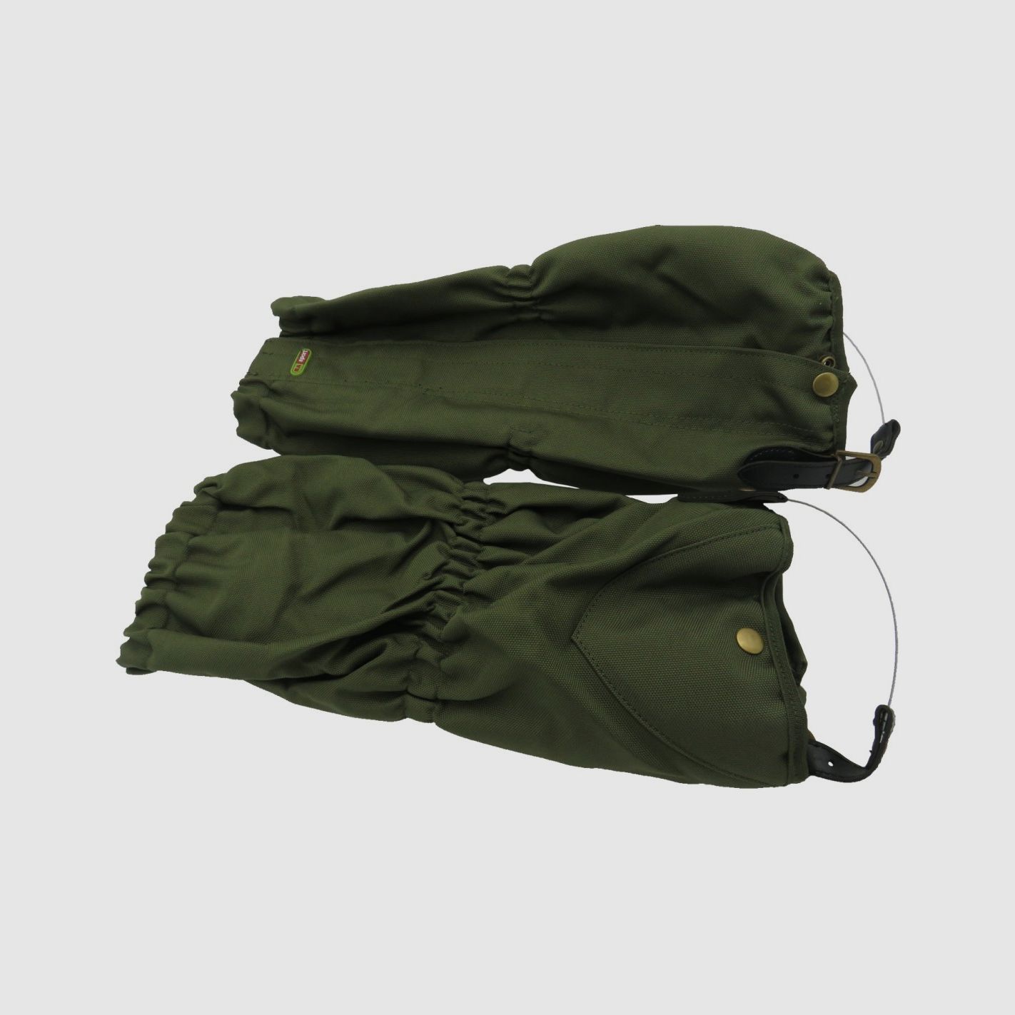 Grüne Cordura-Antispin-Gamaschen, Bild 2 von 4