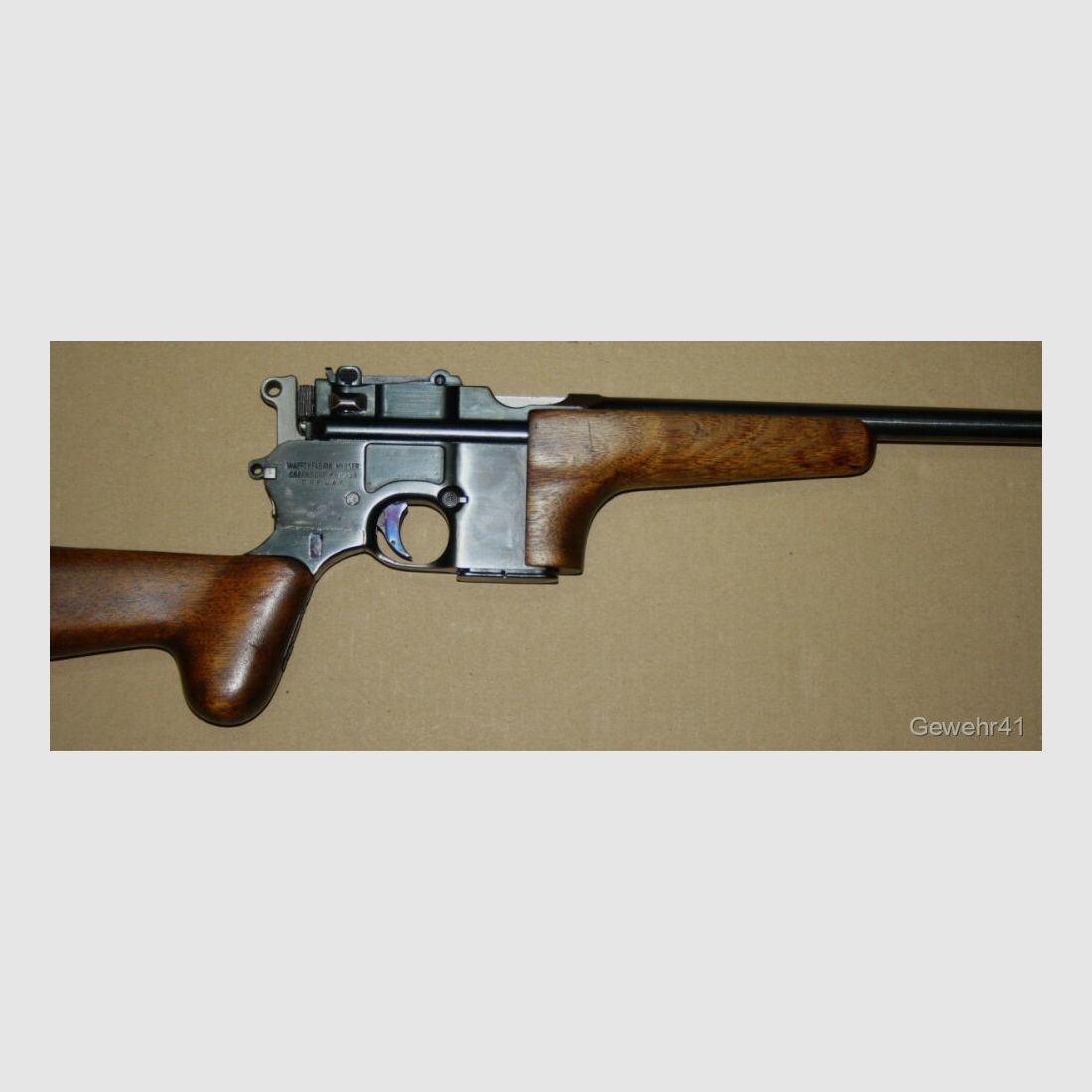 Mauser C96 "Reihenfeuer" Jagd-Karabiner