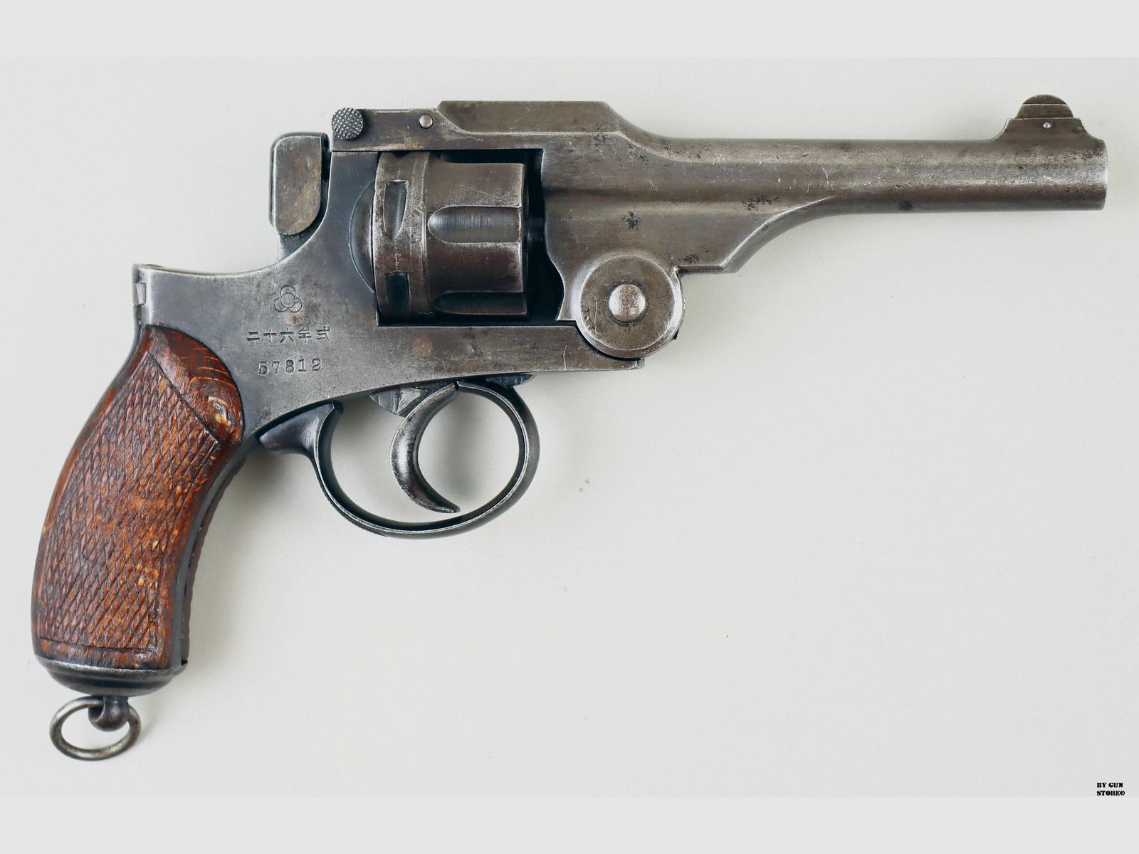 Revolver Arsenale Koishikawa mod. Type 26 Kal. 9×22 mm Ser.Nr. 57812, Bild 3 von 9