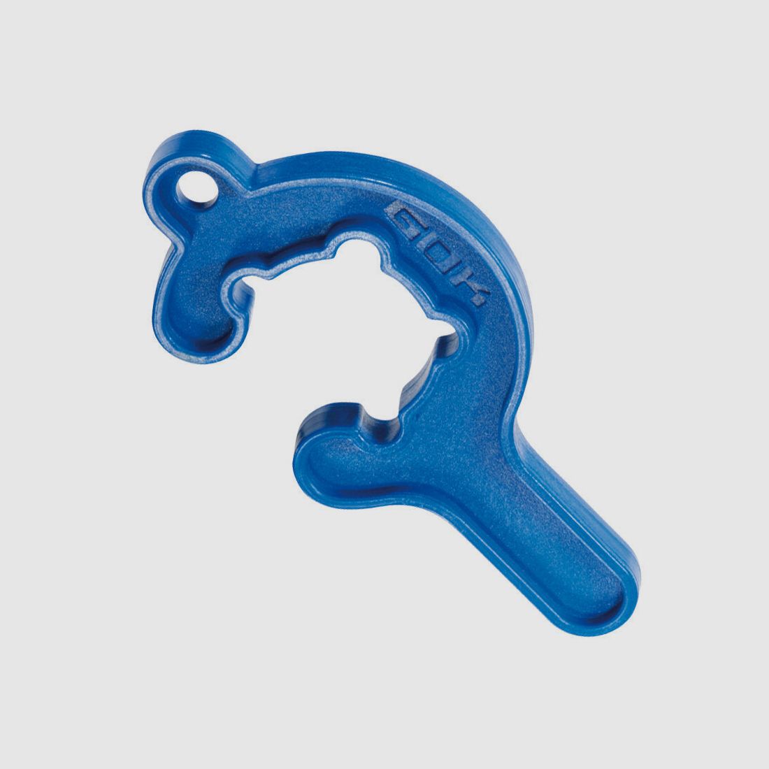 MiniTool – Gasflaschen-Schlüssel für Kleinflaschenregler, blau, Bild 1 von 4