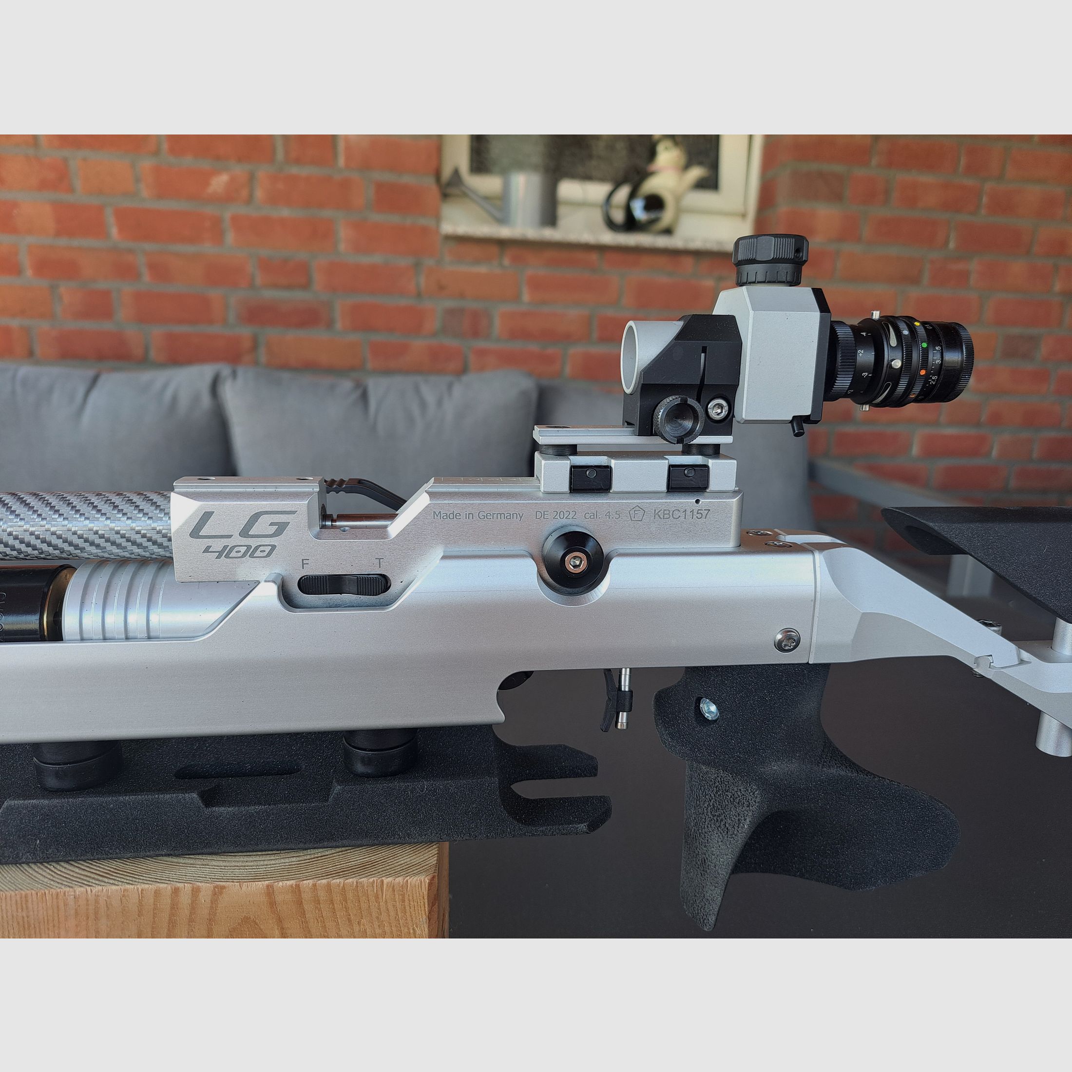 Walther LG400 Competition inkl Zubehör 