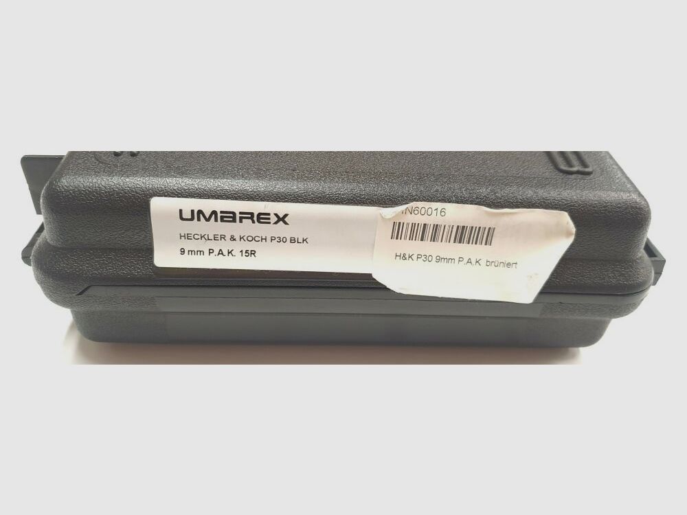 Schreckschusspistole HK P30 Umarex, 9mm P.A.K., neuwertig, gebraucht