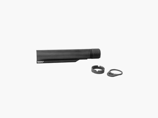 Premium MIL-SPEC Buffer Tube, 7075-T6, AR-15/M4, Black
