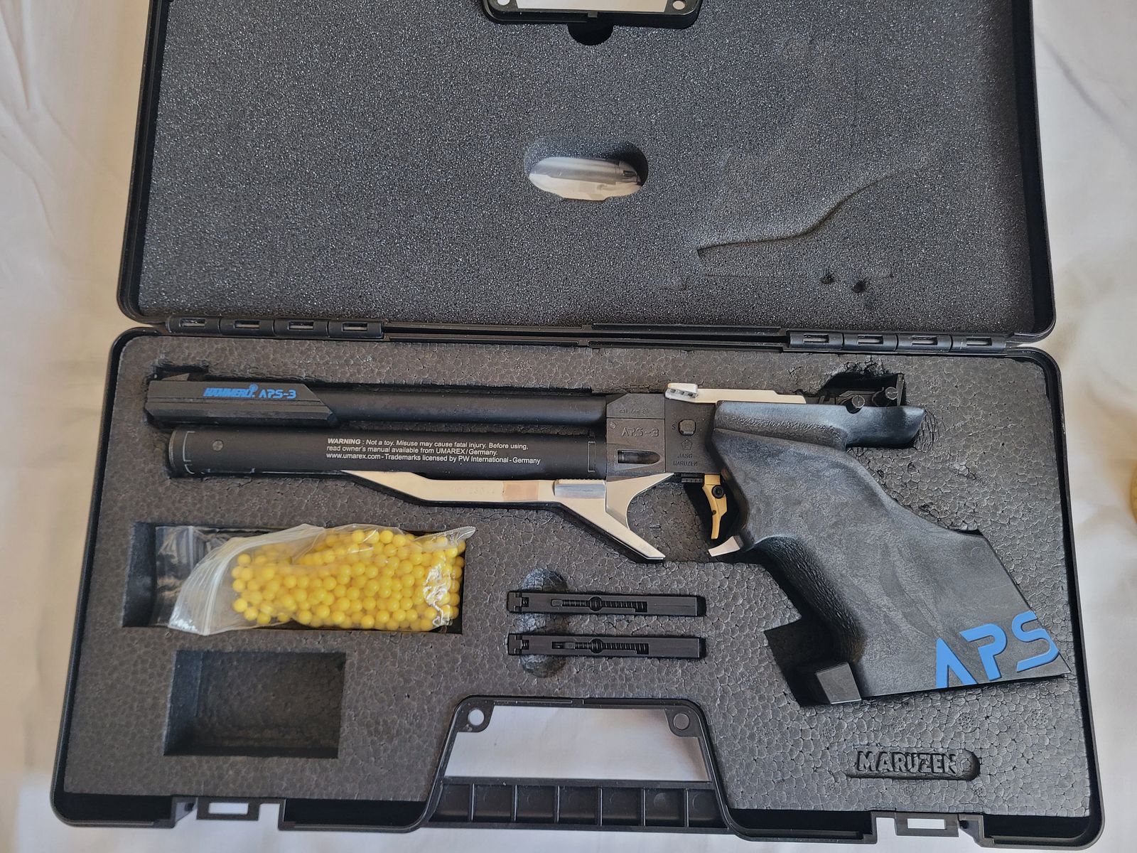 HÄMMERLI MATCHPISTOLE APS 3, 6 MM BB, NAPINACZ POD DŹWIGNIĄ, NIEUŻYWANA, zdjęcie 2 z 7