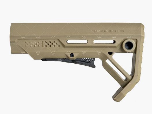 STRIKE INDUSTRIES MOD1 MIL-SPEC Stock FDE-BLK