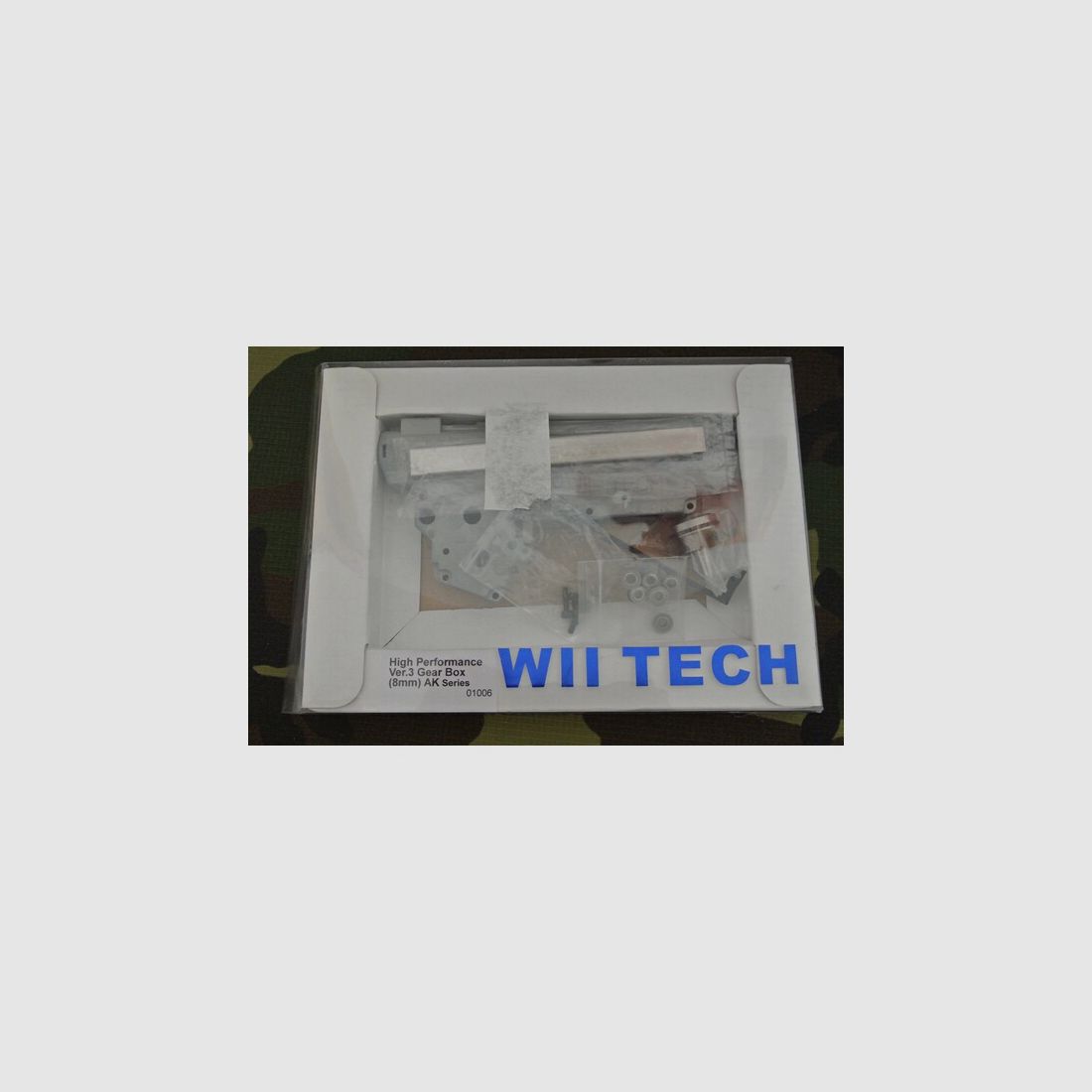 Wii Tech High Performance v3 gear box 8mm Shell AK Kugellager Airsoft Softair