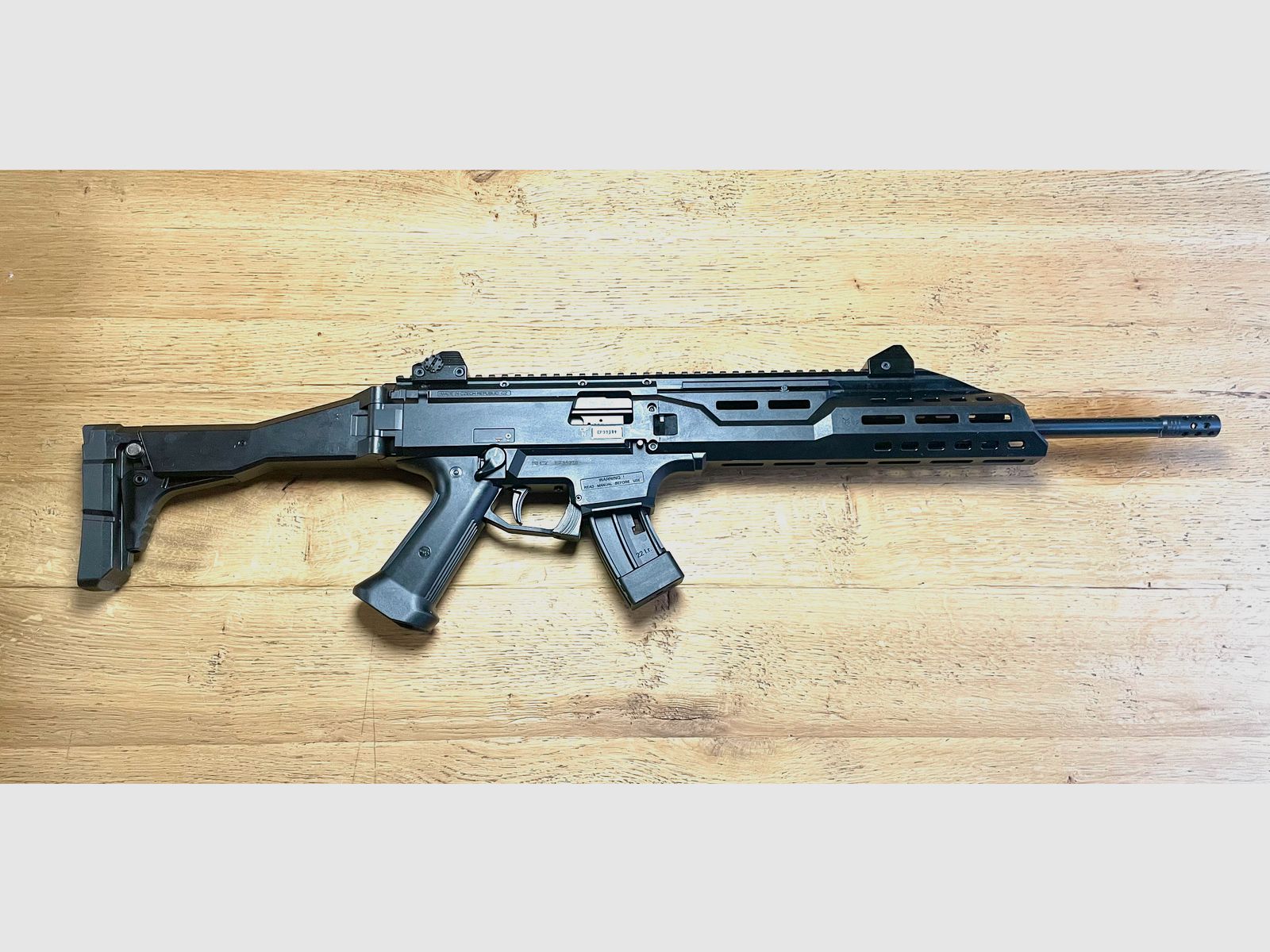 CZ Scorpion Evo 3 S1 Karabiner .22 lfb mit Kompensator