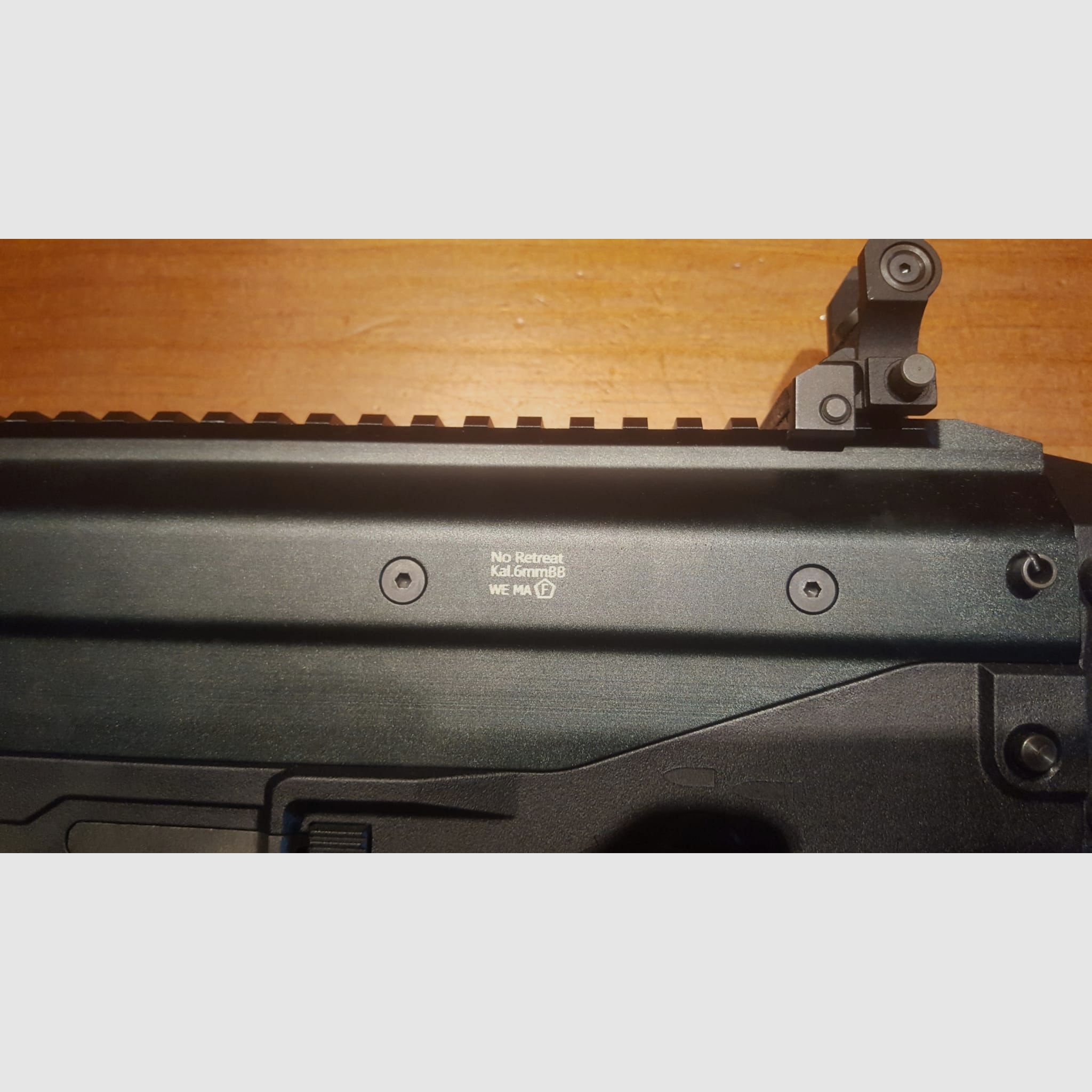 Wei-ETech MSK Open-Bolt Gas-Blow-Back 6mm BB schwarz.