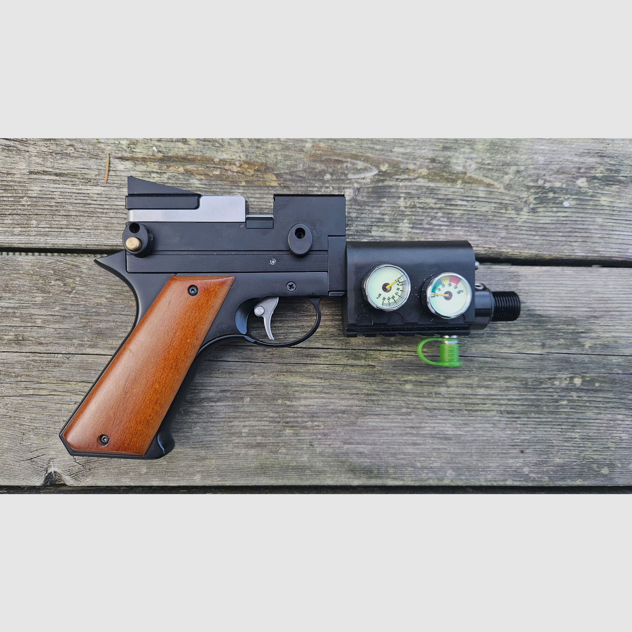 Snowpeak/AirmaX PP750 - Valvola Z Ventilatore PCP Regolatore per il collegamento di bombole d'aria compressa