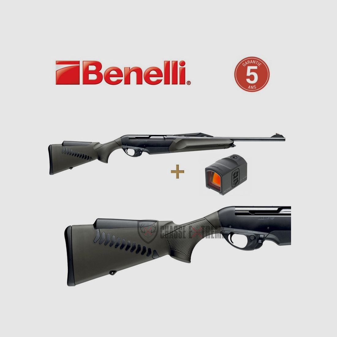 Pack Repetierbüchse BENELLI Argo E Comfort Grün + Visier Acro 3.5moa, Bild 1 von 5