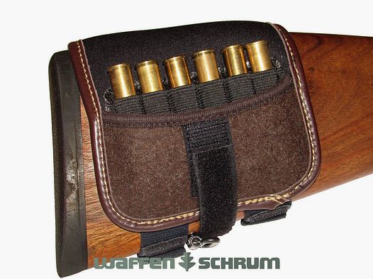 Niggeloh 6 Kugelpatronen Schaftetui Classic Loden