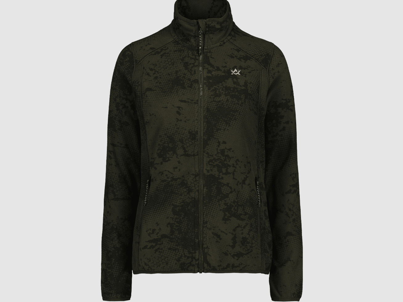Alaska 1795 Kodiak Fleece Jacket Mujer Verde Noche blur XS