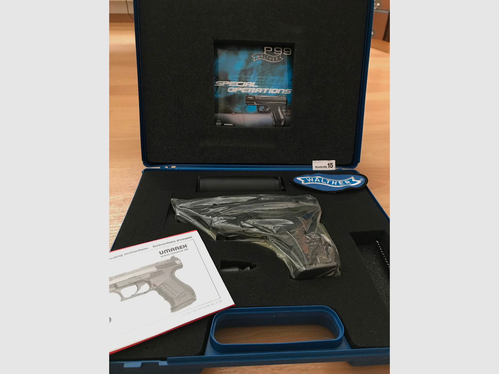 Umarex  Walther P99  9mm PAK - 312.80.01. - Sonderserie