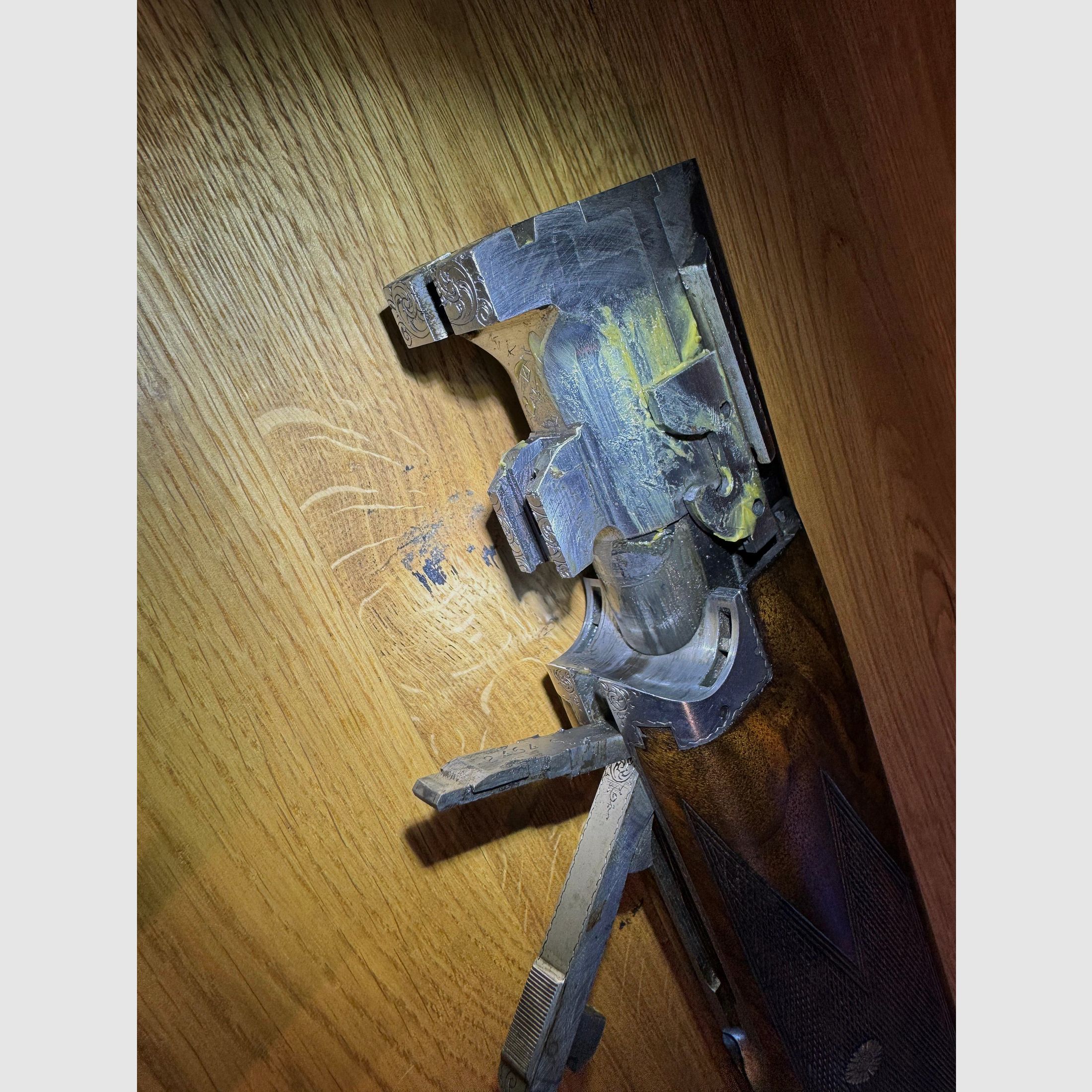 FN Browning B25 "Game Gun" B2G – Handgravur, Kal. 12/70 Bockdoppelflinte