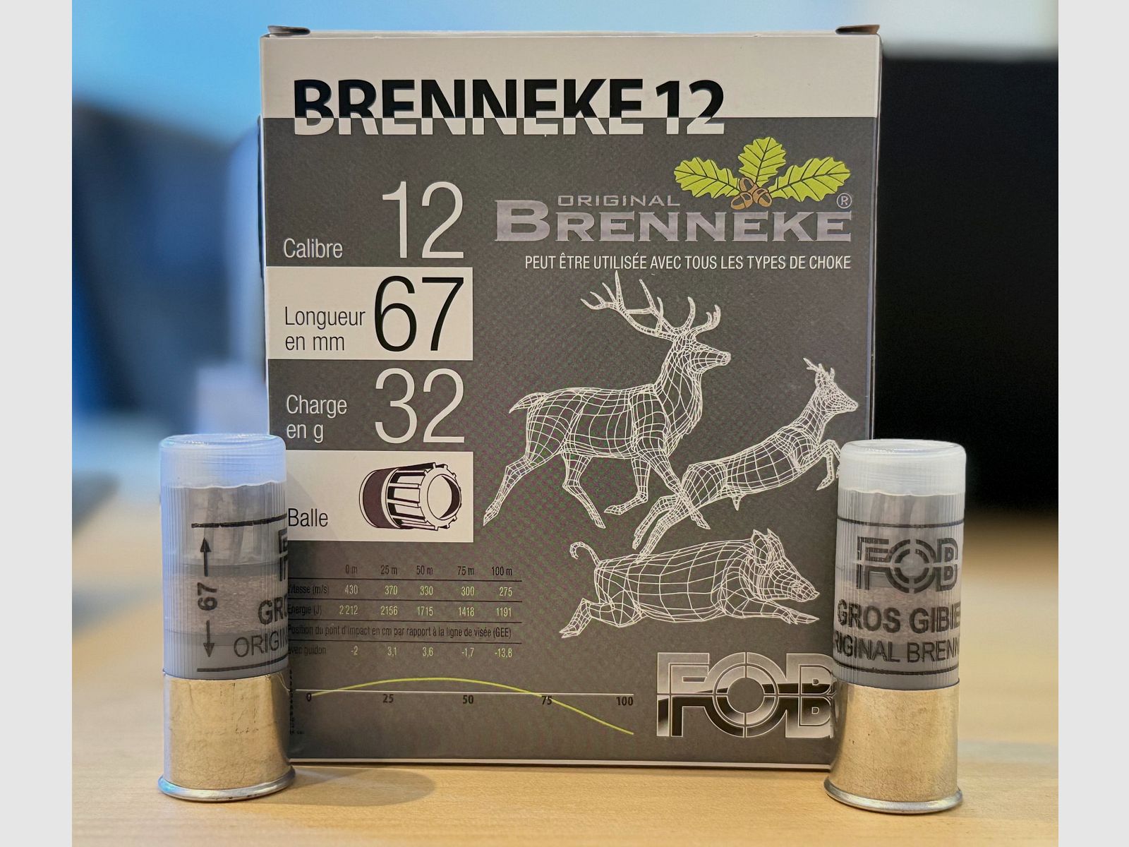 FOB Brenneke 12 - 12/67 - 32g - Blei