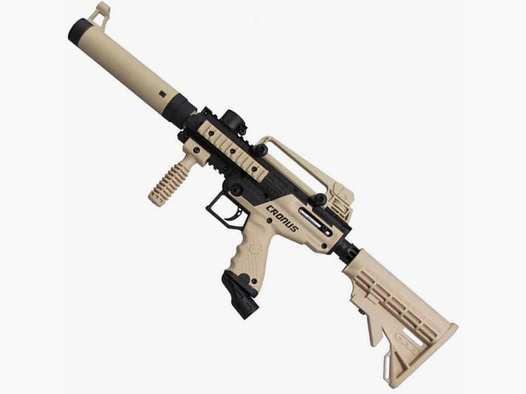 Tippmann Cronus Tactical Paintball Marker (black / tan)