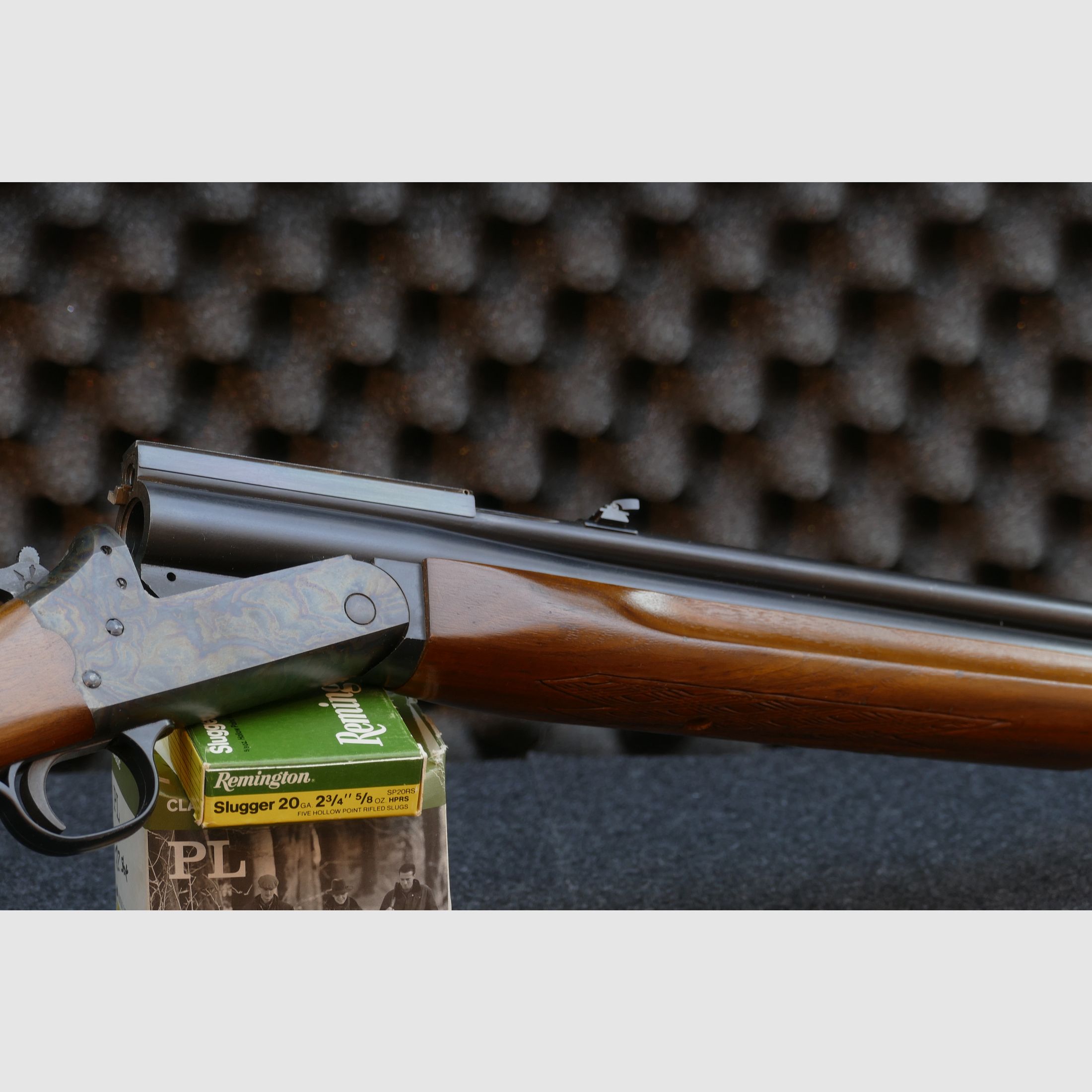 Savage Model 24 — Serie P, Bockbüchsflinte, 22WMR, 20/70, Bunthärtung, einfache Optik - Sammlerzustand