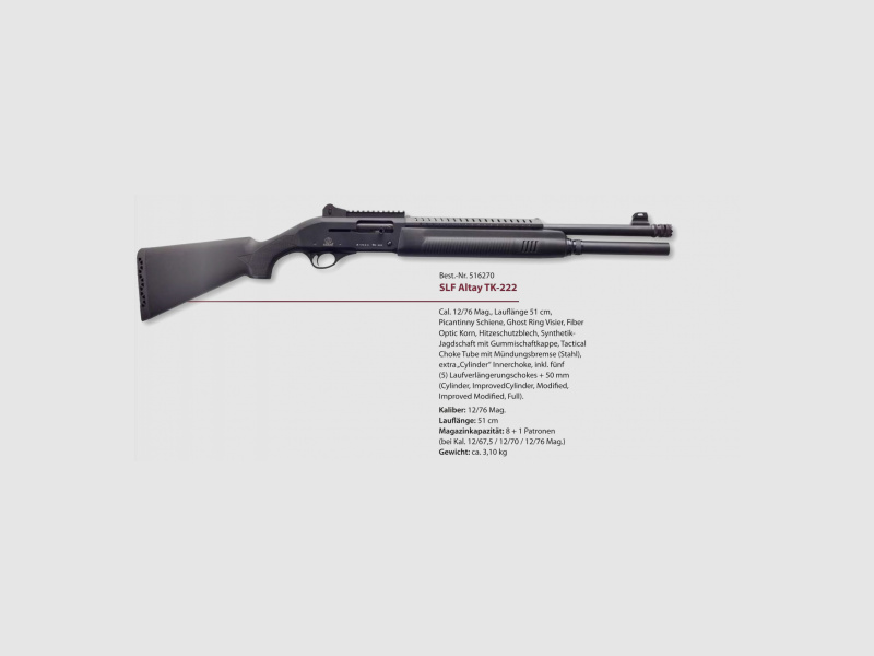 AKKAR SILAH Altay TK-222 12/76