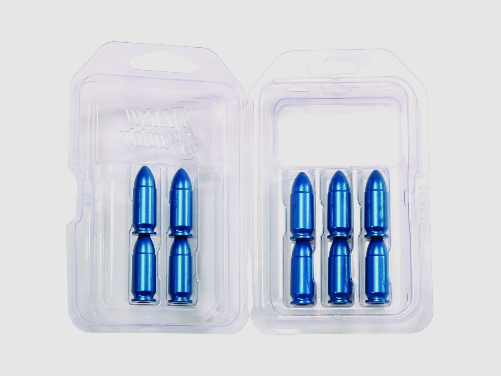 A-Zoom - Amunicja Treningowa - Kaliber 9x19mm - Niebieska (10 szt), zdjęcie 3 z 4