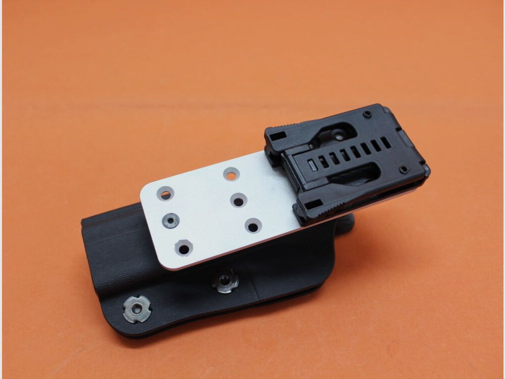 Höppner & Schumann H&S/ Höppner&Schumann Holster Speedsec 4 Lowrider ML RH CZ75 SP01 Multilock (11000600) Kydex zwart