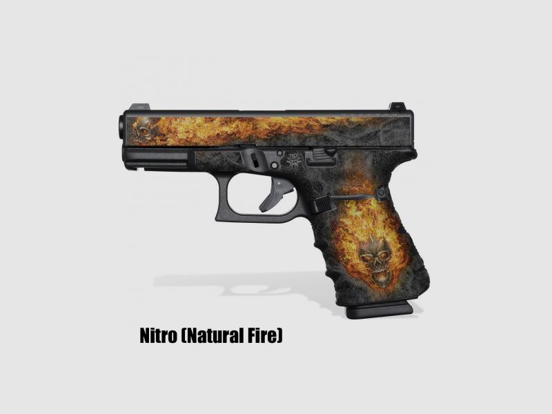 GRIP SHOWGUN Glock 17 Gen5 NITRO (Natural Fire), Bild 1 von 2