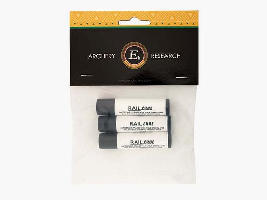 Ek-Archery 3x Cire pour cordes de arbalète, cire dans un distributeur de rouge à lèvres