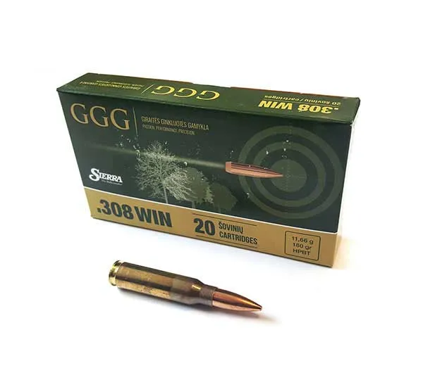 Amunicja GGG .308Win GPX16 180grn HPBT