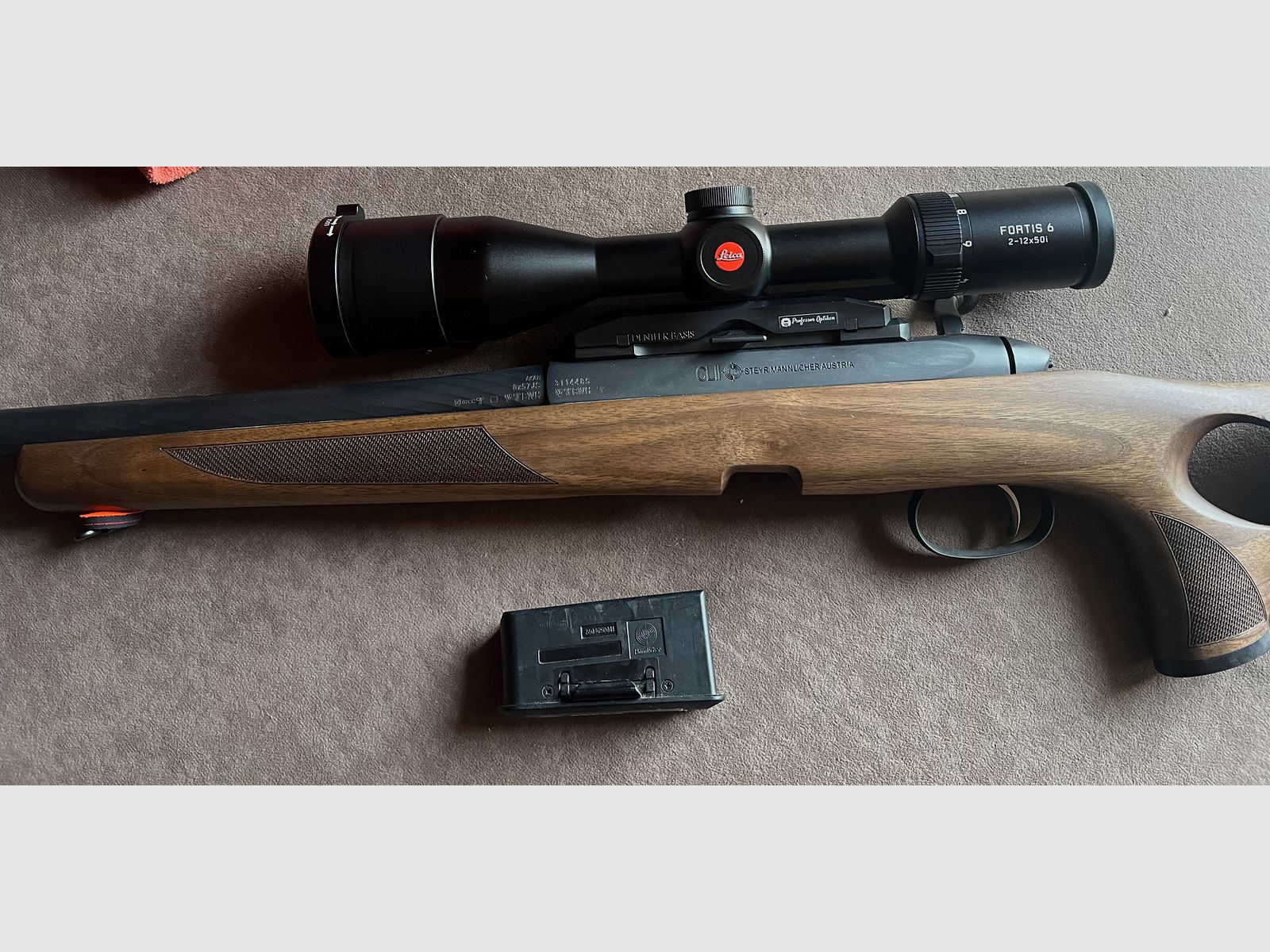 Steyr Mannlicher CL2  8x57 IS mit Leica Fortis 2-12x50i