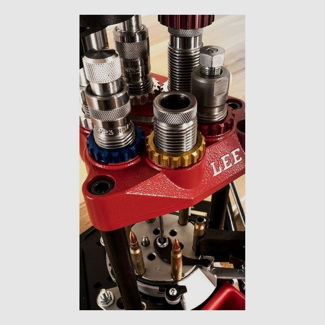 Komplettset Lee Presse Six Pack Pro - .223 REM - Präzisions-Wiederladegerät - Zuverlässigkeit und Leistung, Bild 4 von 5