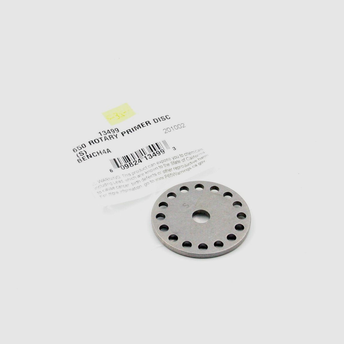 Dillon Rotary Primer Disc S, 13499,