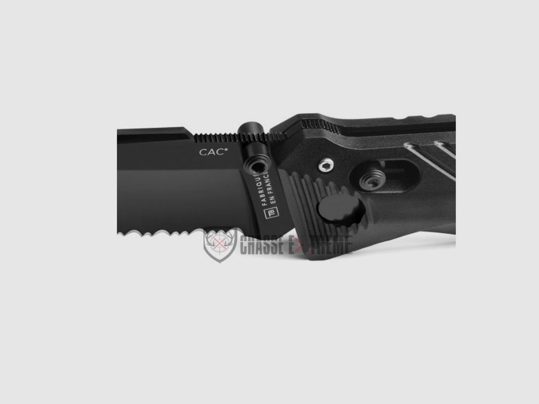 Taschenmesser CAC S200 Serration PA6 Schwarz, Bild 4 von 4