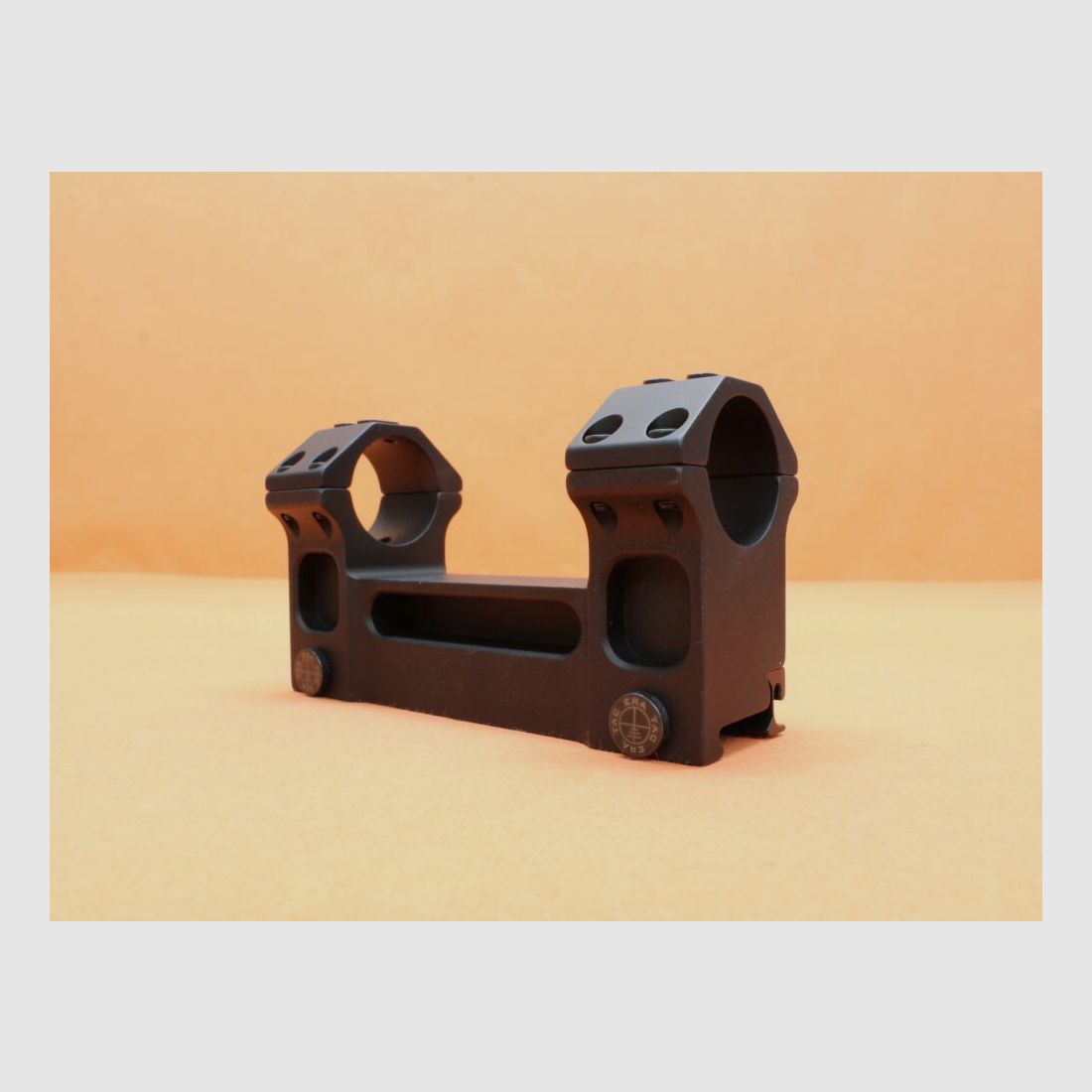 Recknagel Era-Tac QD Blockmontage 30mm (T1013-0033) mit Hebel, Alu schwarz, BH=33mm für Picatinnyprofil