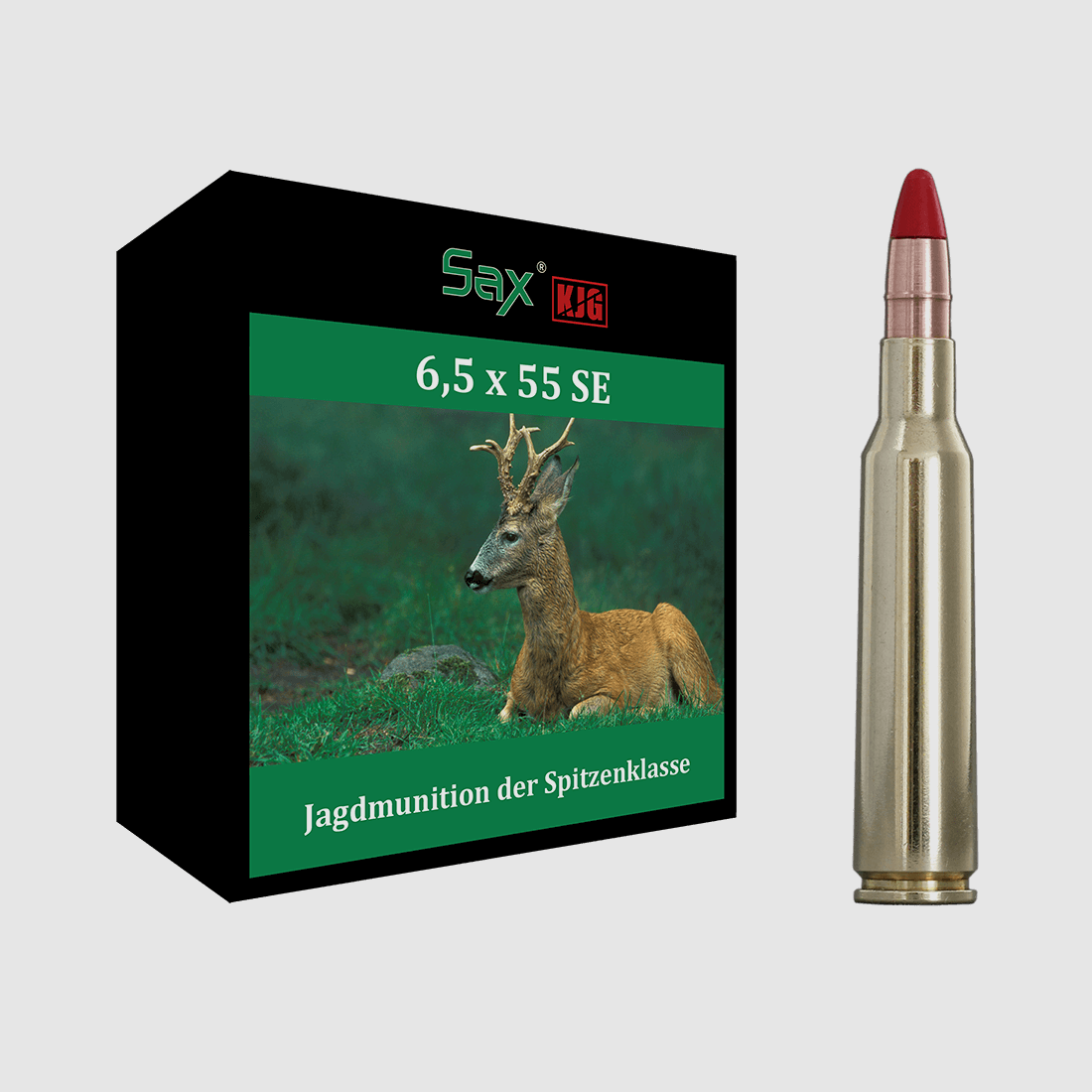6,5 x 55 SAX KJG-SR 6,0 g / 92,6 grs., Bild 1 von 2