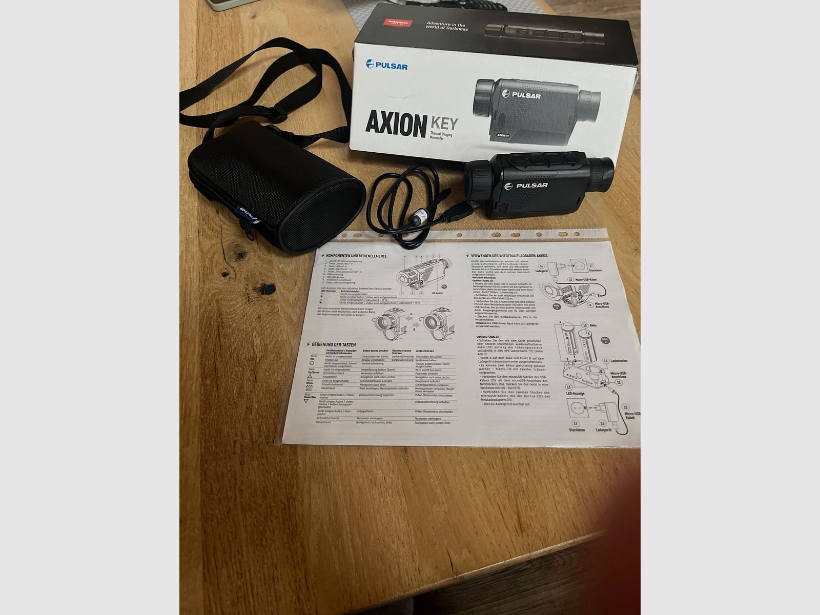Wärmebildkamera Pulsar XM 30 Key Axion