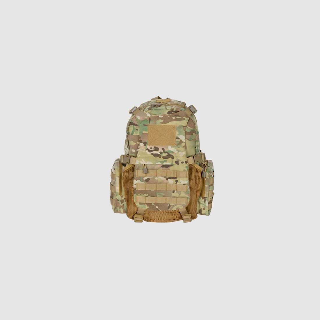 Tactical backpack with helmet pocket - BLACK [8FIELDS]