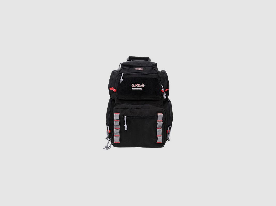 GPS Backpack Pistolero for 5 Handguns Black