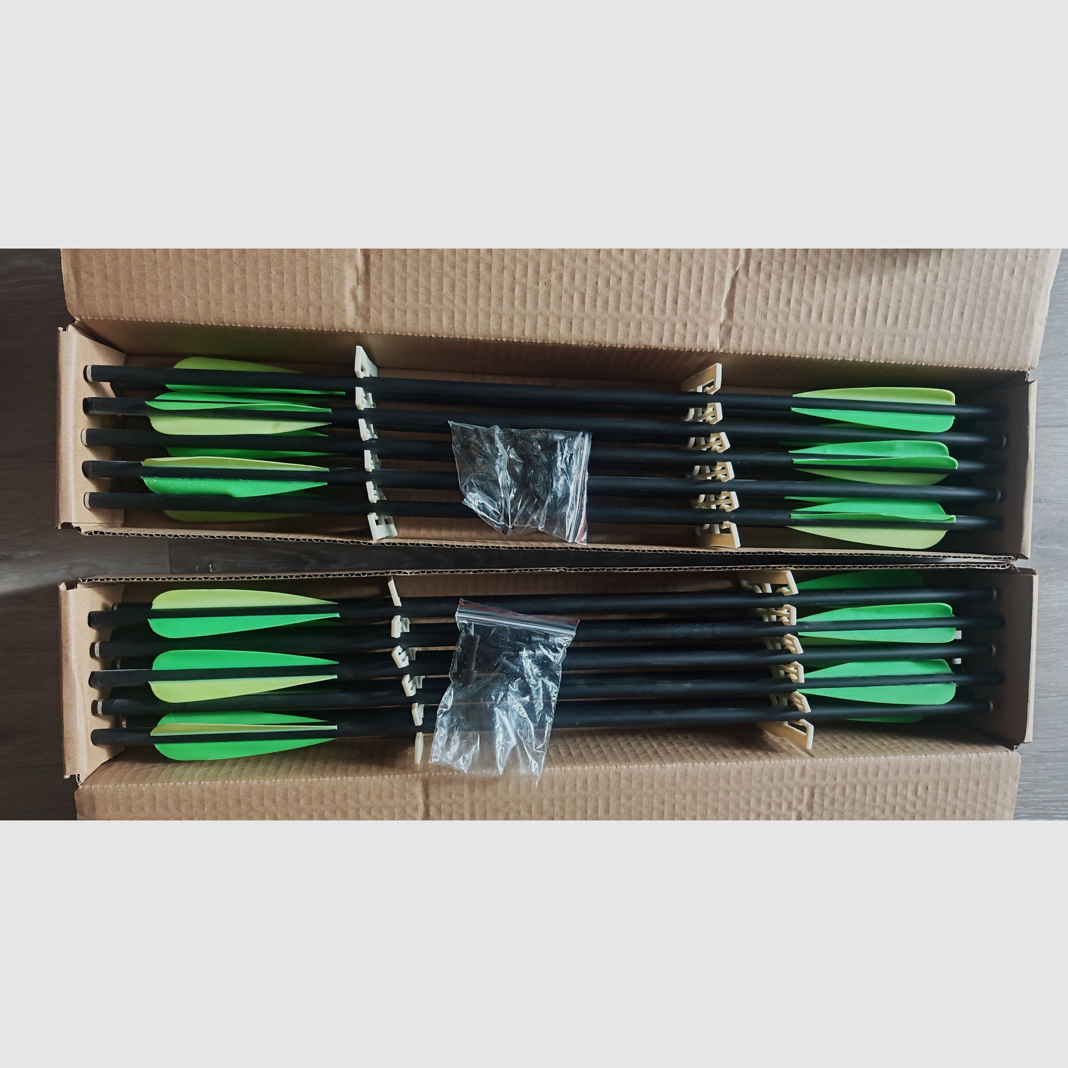 Ballesta recurva plegable 120 lbs con mucho accesorio