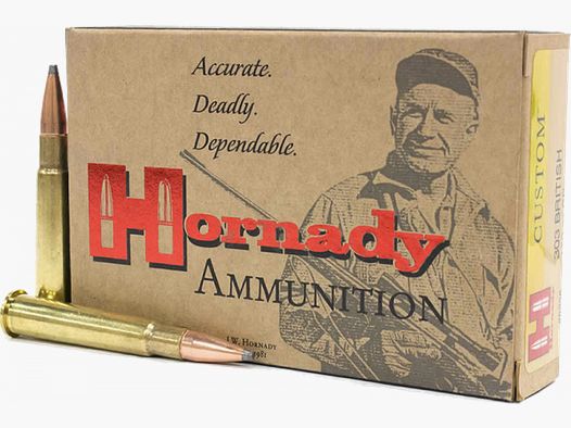 Hornady Custom .303 British InterLock 150 grs Büchsenpatronen