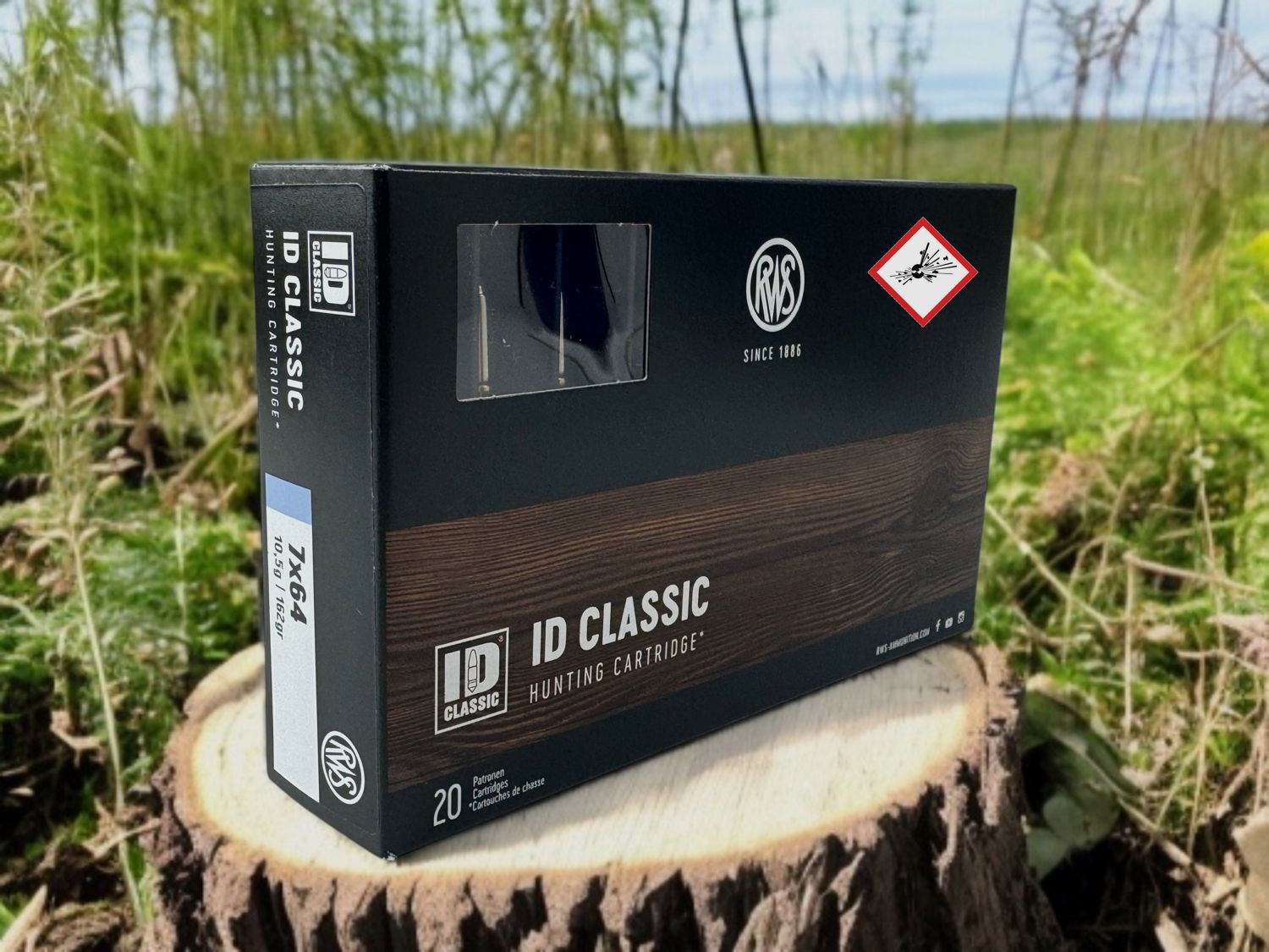 Cartuccia da caccia RWS ID CLASSIC cal. 7X64 10,5g