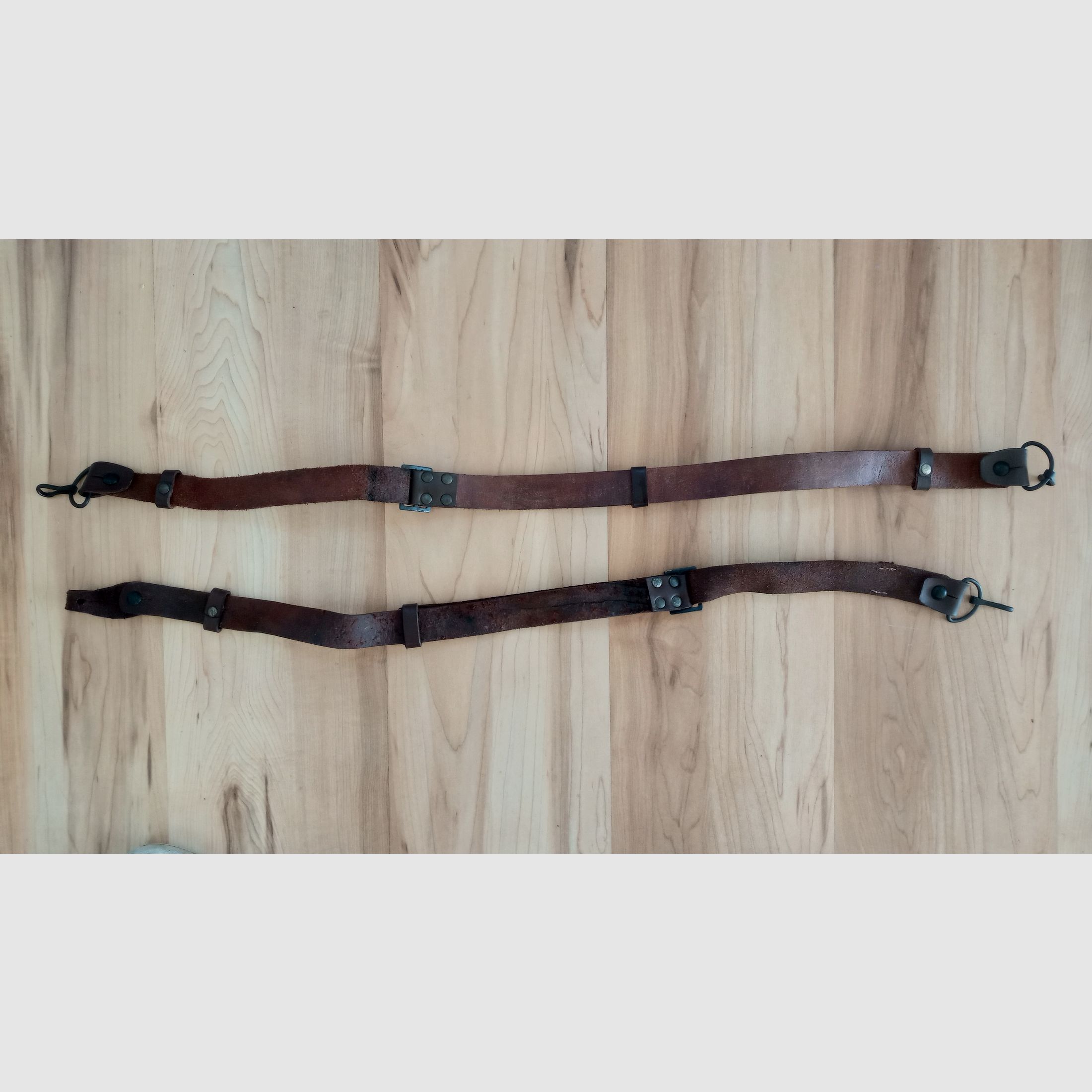 Correa de rifle AK74 / AKM de los años 70/80 Arsenal Bulgaria / Correa de cuero / Correa de transporte / Gun Sling / Muy adecuada para Cugir o Zastava AK