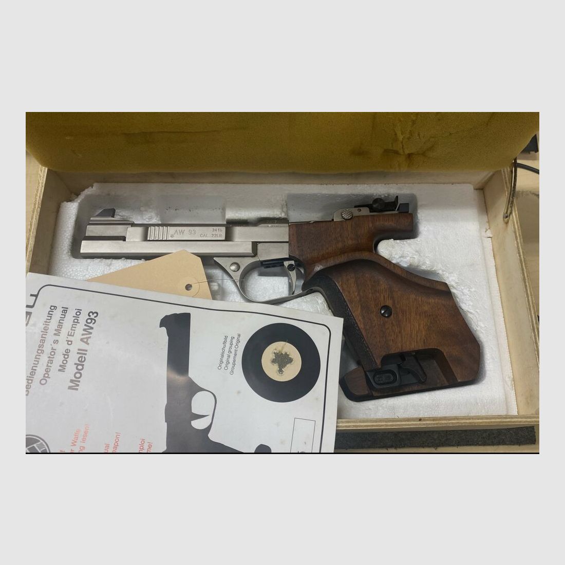 Feinwerkbau AW-93 .22lr