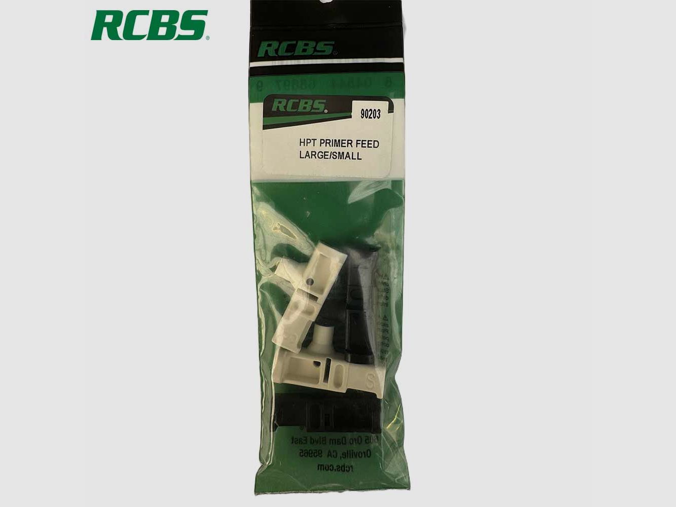 RCBS PRIMER FEEDS, jeu de 4 pièces, pour 90200 Large/small, gauche/droite pour outil manuel d’amorçage