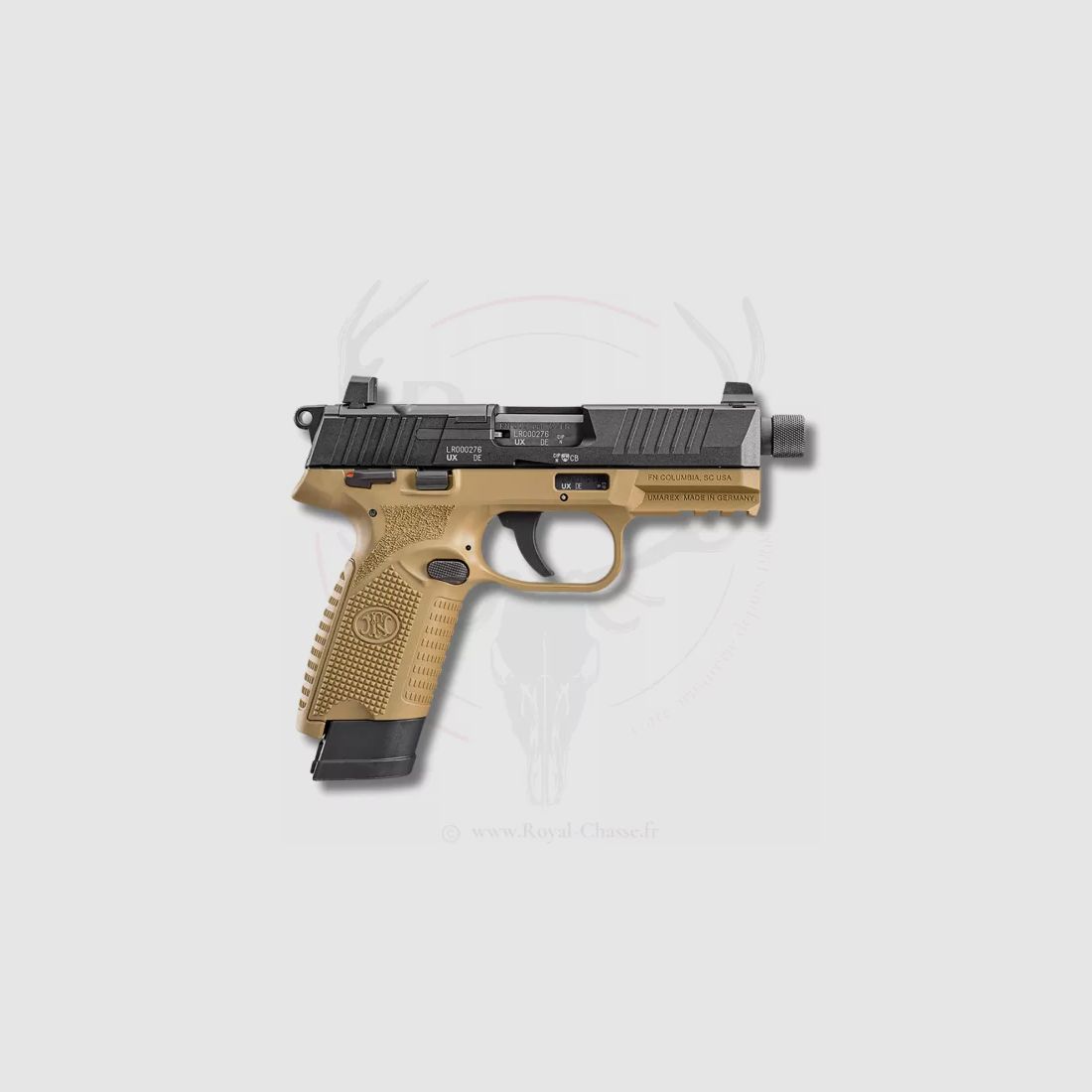 Pistolet FN502 Tactical Bi-ton Cal. 22LR FN HERSTAL, image 1 sur 6