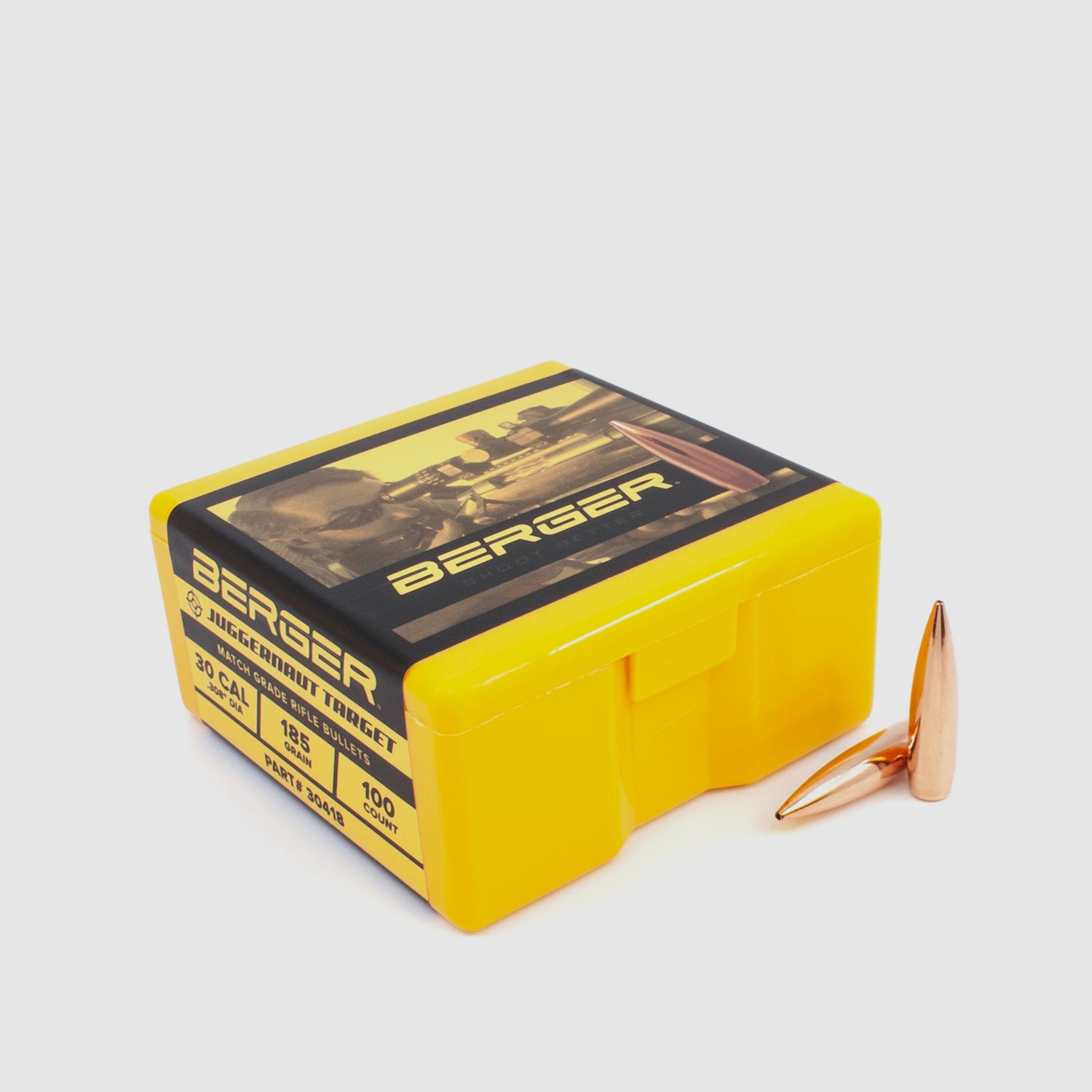 Berger Geschoss .30 Juggernaut Target 185GR 100 Stück