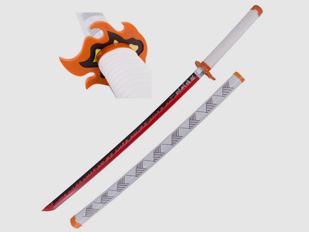 Katana Bambus LED miecz świetlny Kyojuro Rengoku