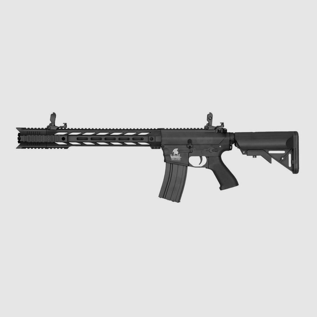 Airsoft-Replikat Lancer Tactical LT-25 G2 M4 SPR Interceptor Komplettpaket Grau - Hohe Leistung - Präzision und Robustheit, Bild 5 von 5