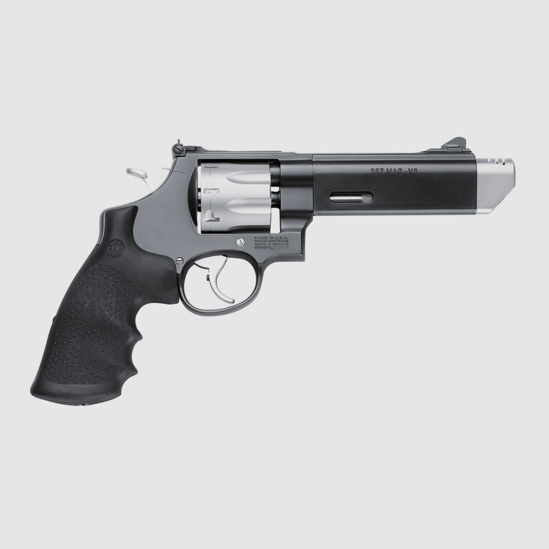 Smith & Wesson Revolver ‚Performance Center‘ Mod. 627 – 8 SHOT V-COMP 5′ .357Mg. Two Tone, Bild 1 von 2