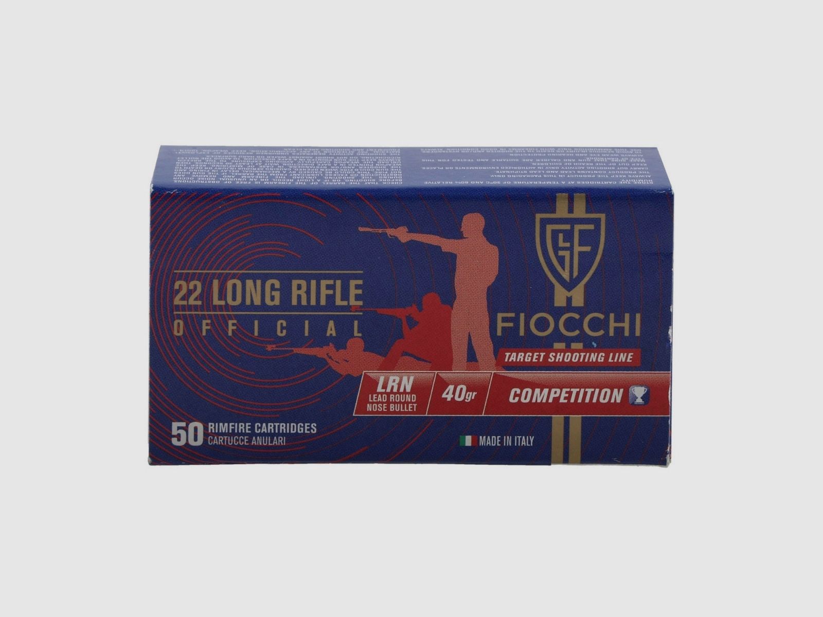 .22 LR Fiocchi LRN Official 40gr/2,59g (30A00200), zdjęcie 1 z 2