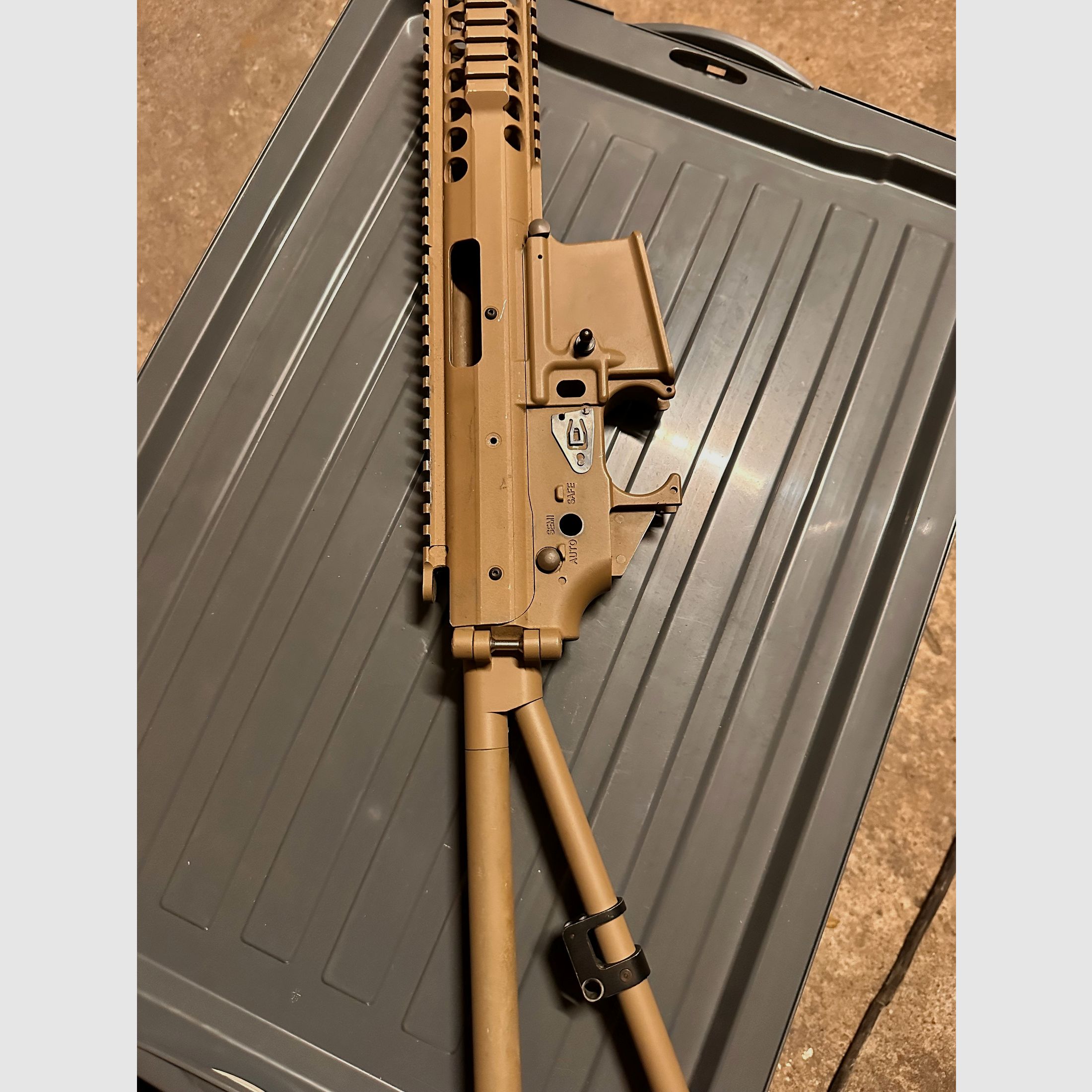 Softair GBB Gehäuse Metall beige 
