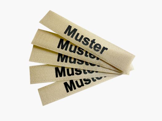 ASMC Namensbänder 5er Set Khaki